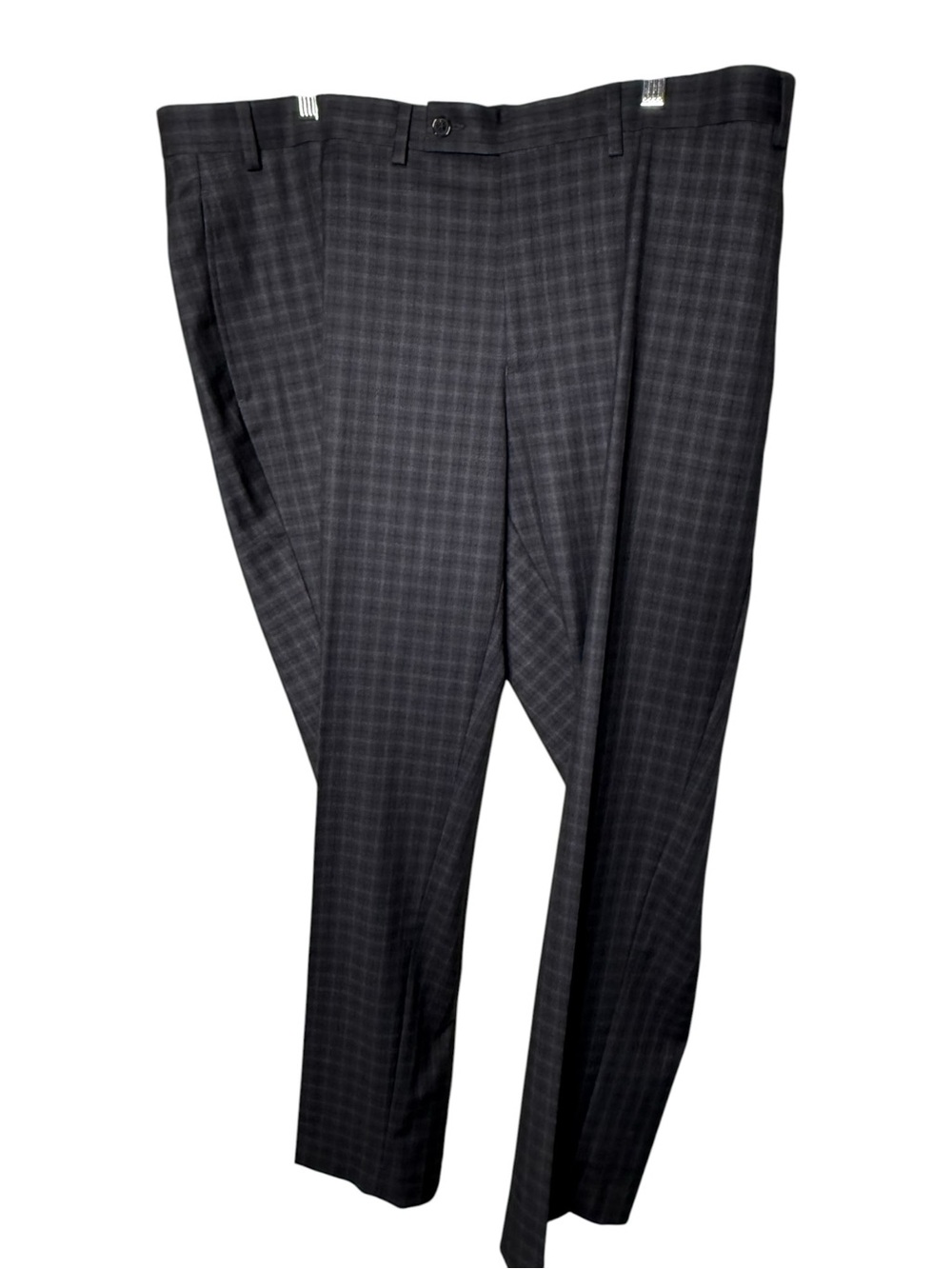 Lauren Ralph Lauren Gray Plaid Dress Pants 40W x 30L Trouser Smart Casual